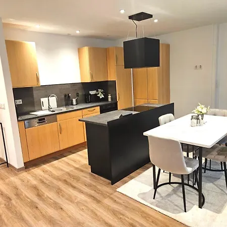 Moderne Mit Kochinsel In Zentral Ruhig Und Netflix - Erstbezug Wehome Komfort